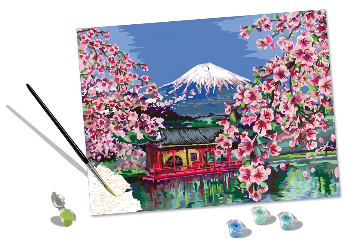 Рисувателна галерия CreArt Ravensburger - Японско черешово дърво