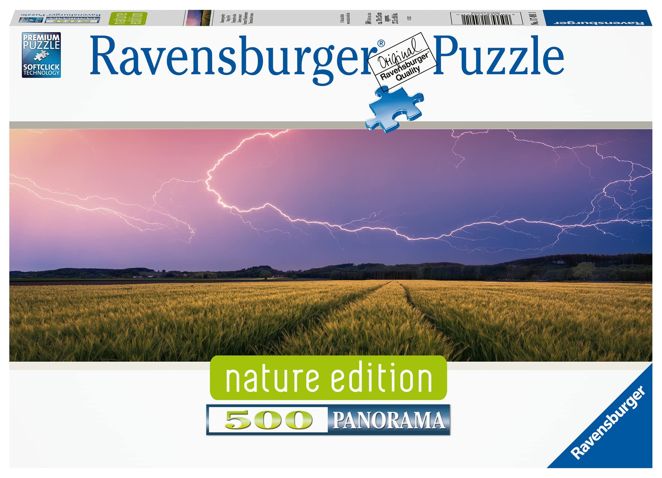 Пъзел Ravensburger панорама 500 ел. - Гръмотевична буря