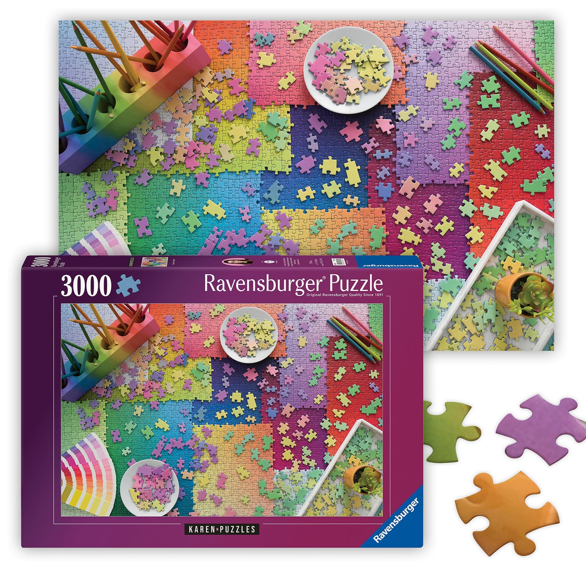 Пъзел Ravensburger 3000 ел. - Пъзели