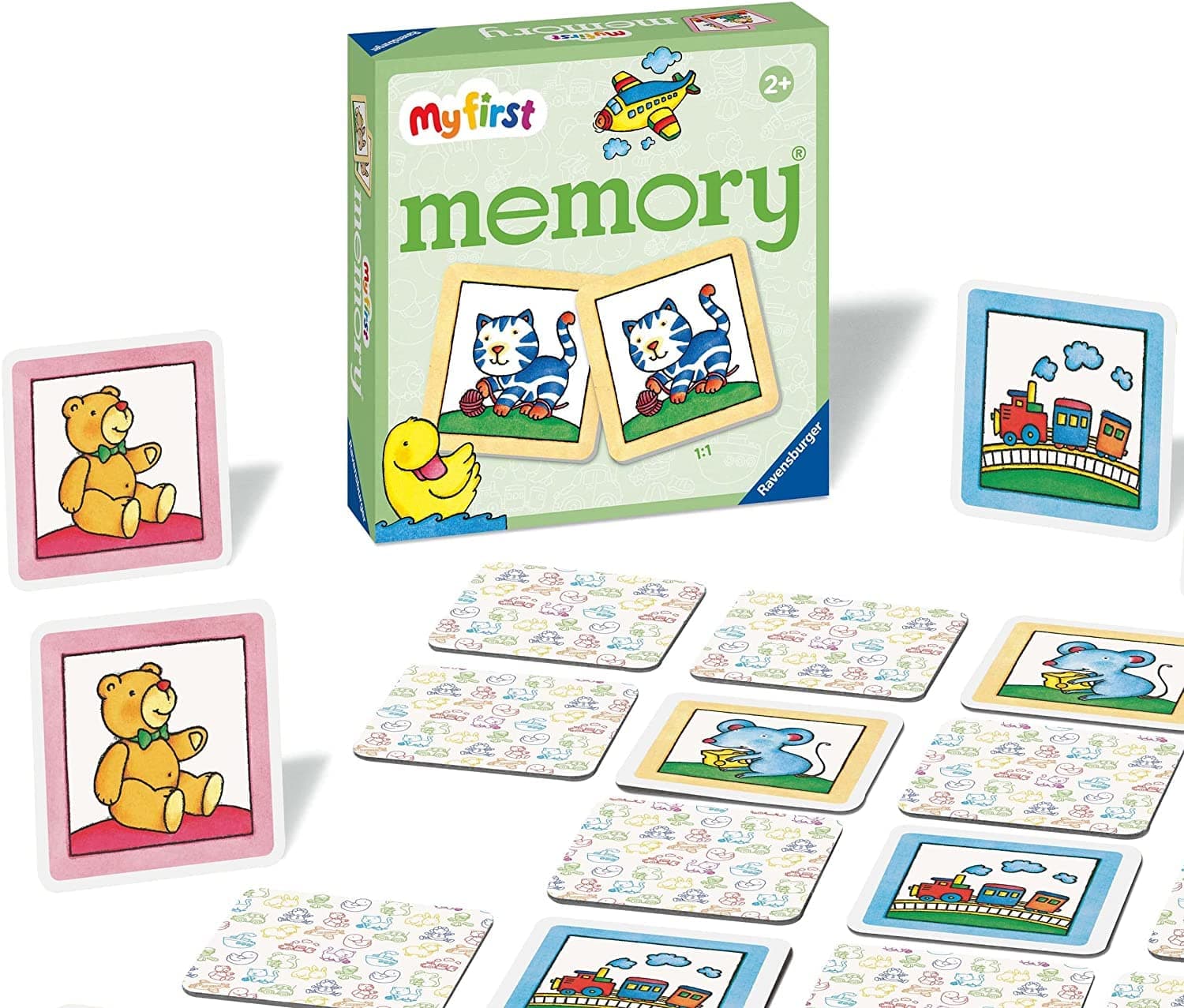 Игра Мемори карти 48 броя Ravensburger - Любимите неща