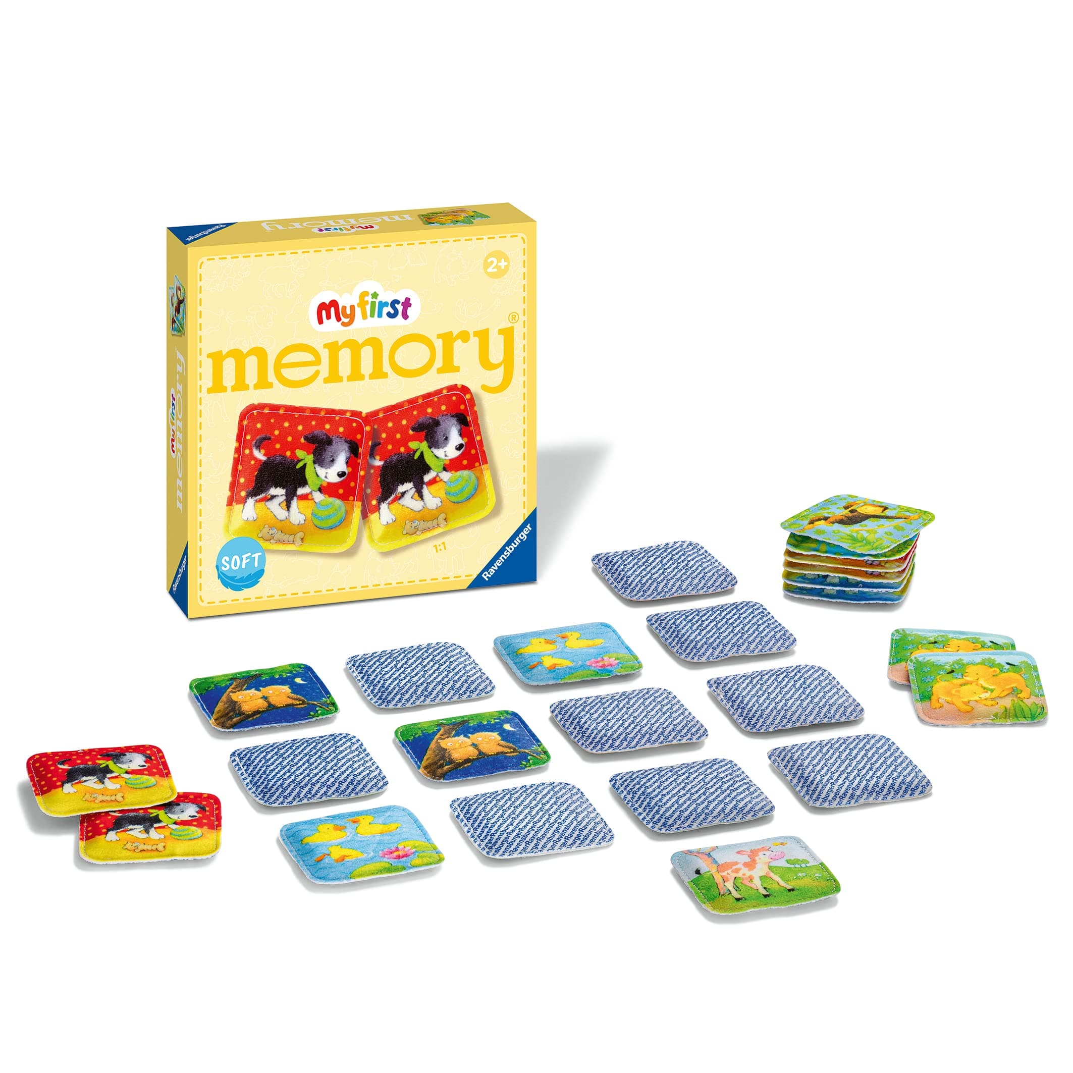 Игра Мемори карти 24 броя Ravensburger - Бебета животни
