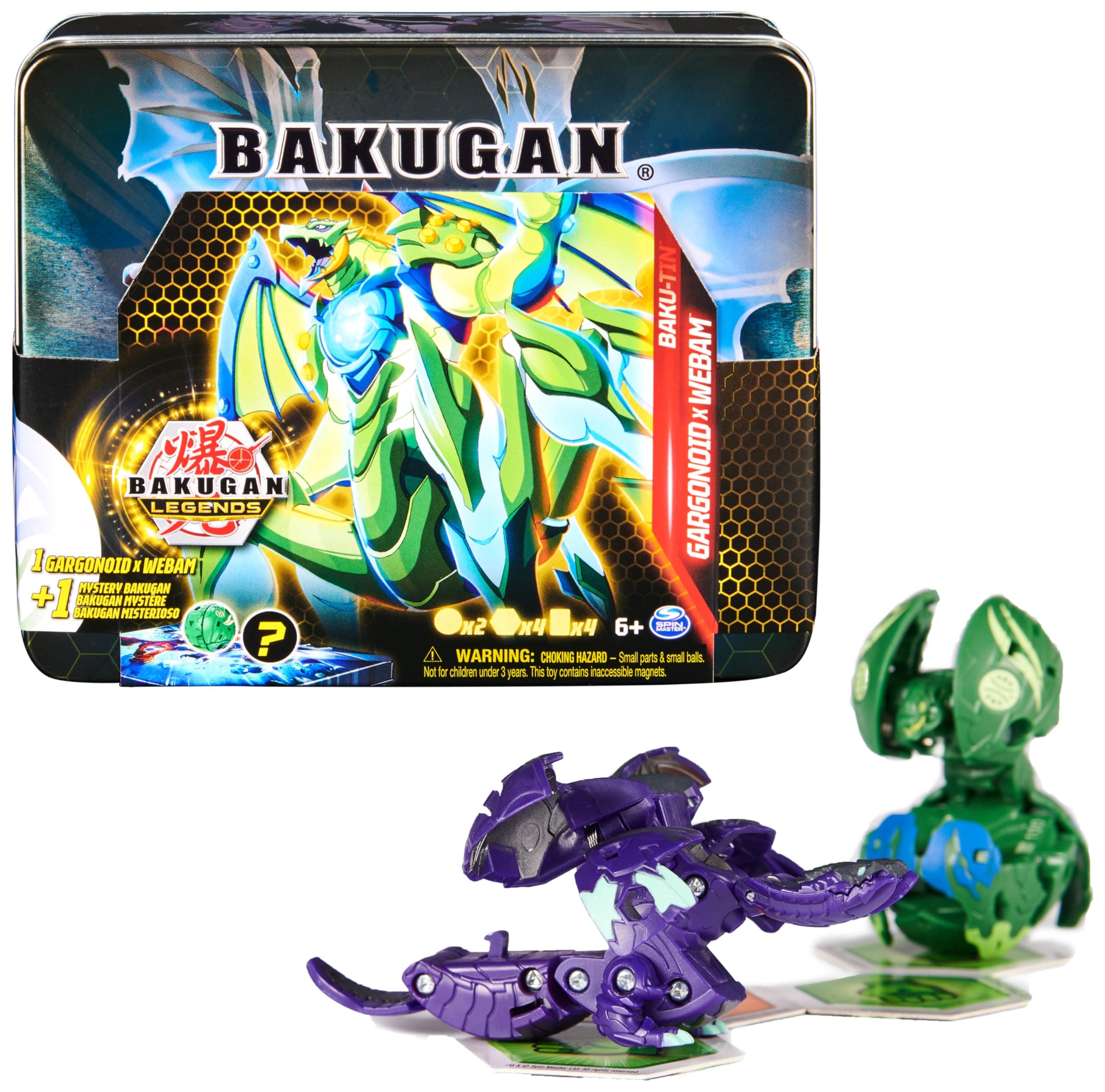 Игрален комплект Bakugan Baku Tin