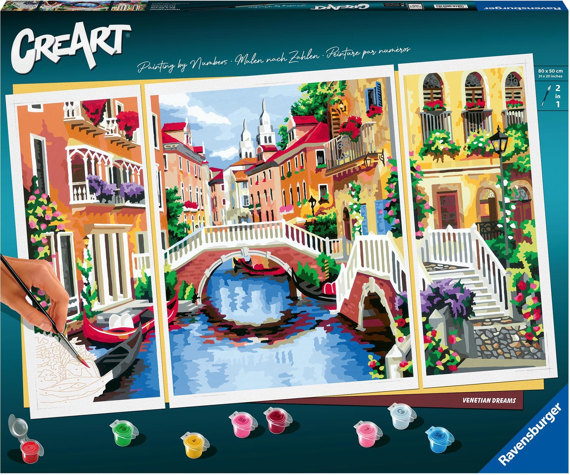 Рисувателна галерия CreArt Ravensburger - Венециански мечти
