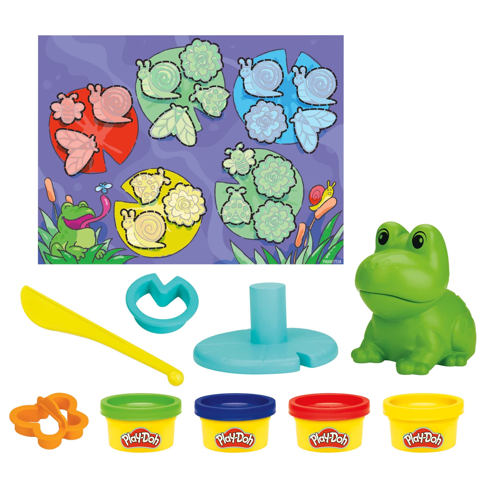 Play Doh - Комплект жаба и пластелин