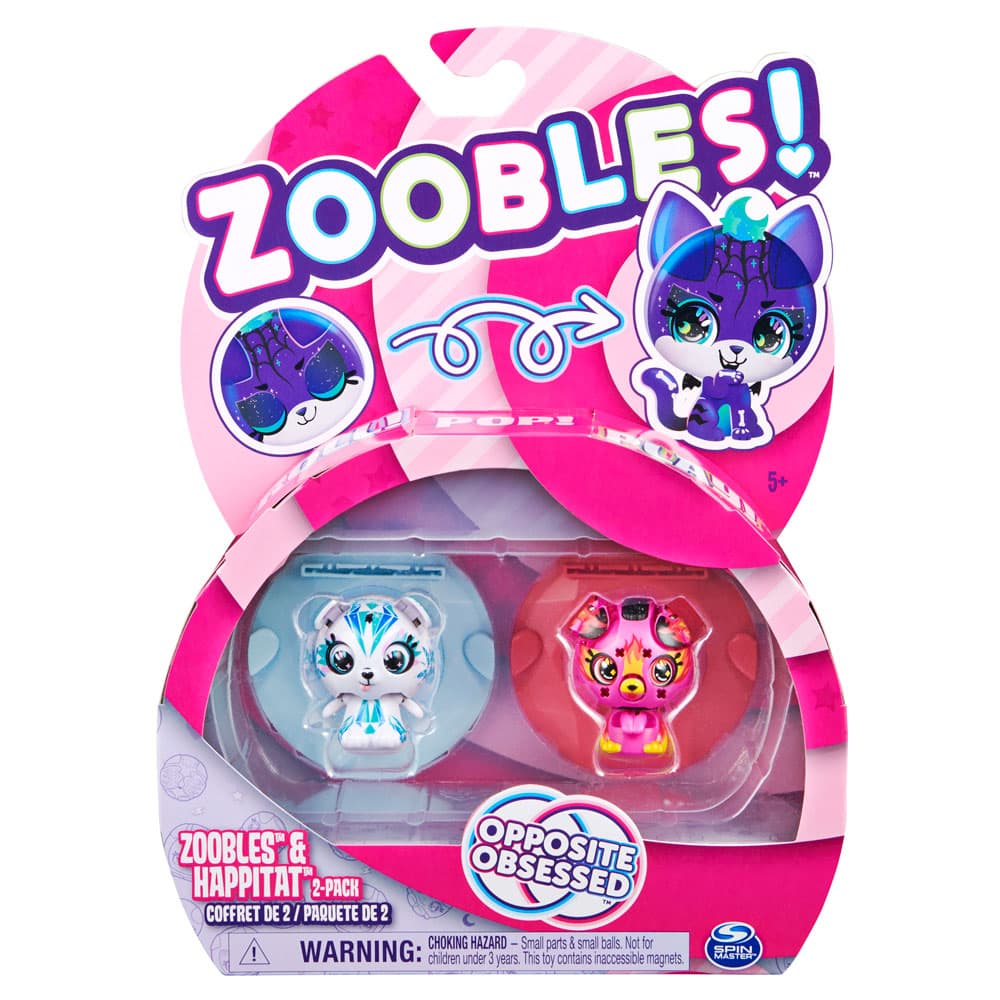ZOOBLES Трасформиращи се 2 топчета животинчета