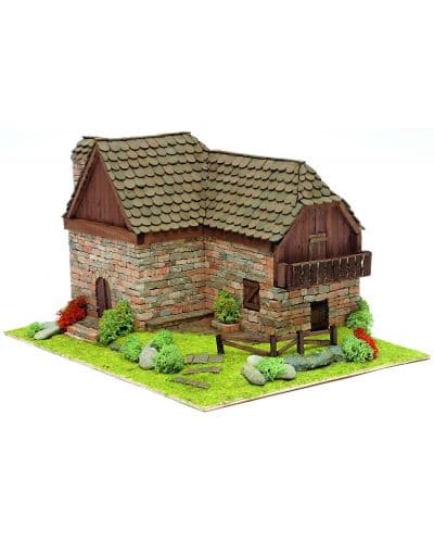Сглобяем модел Domus Kits - Вила 11, Макет с истински тухли