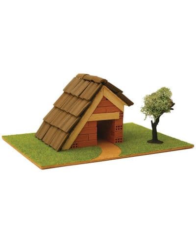 Сглобяем модел Domus Kits - Къща с истински тухли, комплект за начинаещи 1