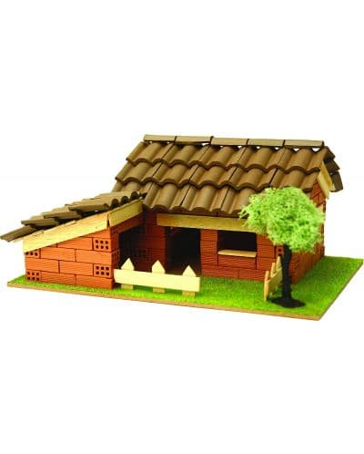 Сглобяем модел Domus Kits - Къща с истински тухли, комплект за начинаещи 4