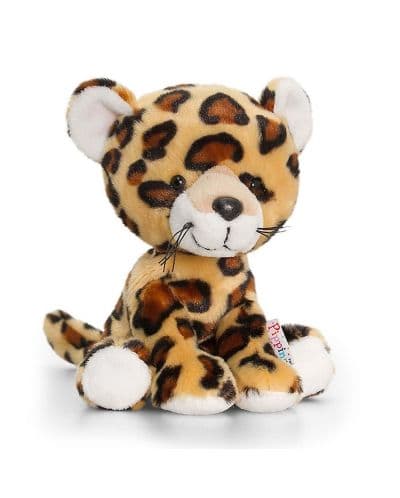 Плюшена играчка Keel Toys Pippins - Леопард, 14 cm
