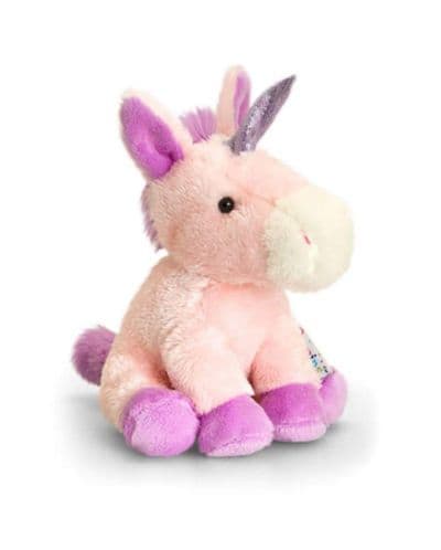 Плюшена играчка Keel Toys Pippins - Еднорог, 14 cm