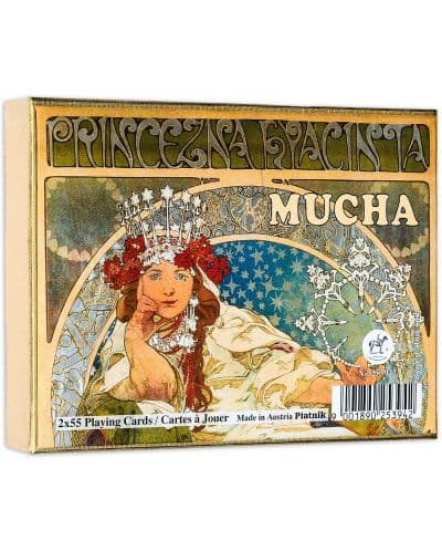 Карти за игра Piatnik - Mucha Hyacinta (2 тестета)