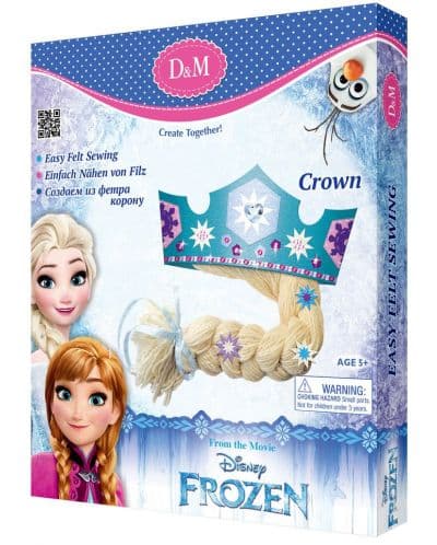Творчески комплект Revontuli Toys Oy - Направи си сам, корона на Елза