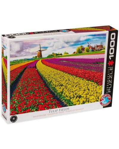 Пъзел Eurographics от 1000 части - Поле с лалета