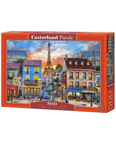 Пъзел Castorland от 500 части - Улиците на Париж