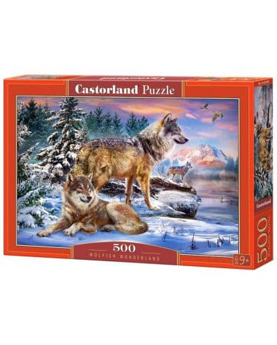 Пъзел Castorland от 500 части - Вълча приказка