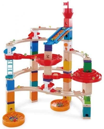 Дървена игра с топчета Hape - Супер спирали