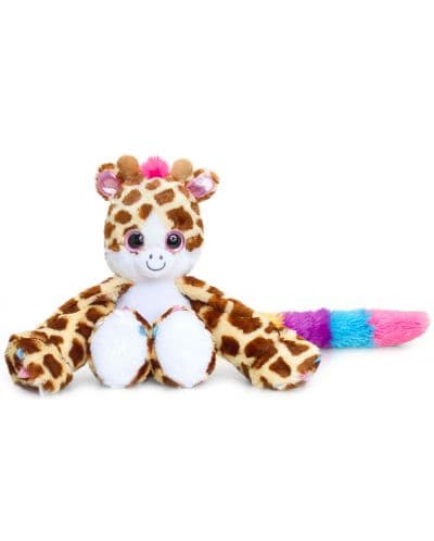 Плюшена играчка Keel Toys Huggems - Жирафче Лола, 25 cm