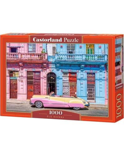 Пъзел Castorland от 1000 части - Стара Хавана, Ассаф Франк