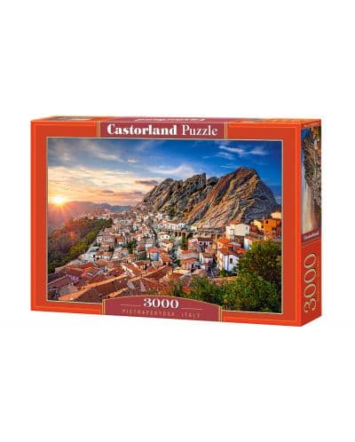 Пъзел Castorland от 3000 части - Пиетрапертоза, Италия