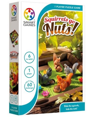 Детска игра Smart Games - Squirrels Go Nuts