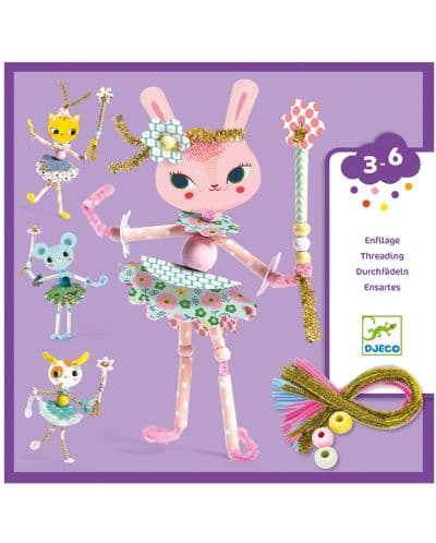 Творчески комплект Djeco - Направи животинки My Fairies