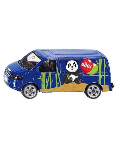 Метална количка Siku - Микробус Volkswagen Transporter, 1:55