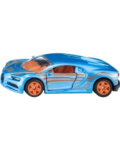 Метална количка Siku Private cars - Спортен автомобил Bugatti Chiron