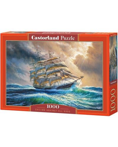 Пъзел Castorland от 1000 части - Плаване въпреки шансовете