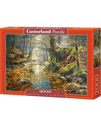 Пъзел Castorland от 2000 части - Със спомен за есенна гора, Греъм Туайфорд