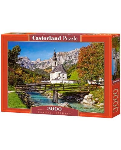 Пъзел Castorland от 3000 части - Рамзау, Германия