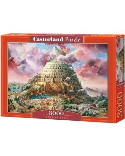 Пъзел Castorland от 3000 части - Вавилонската кула