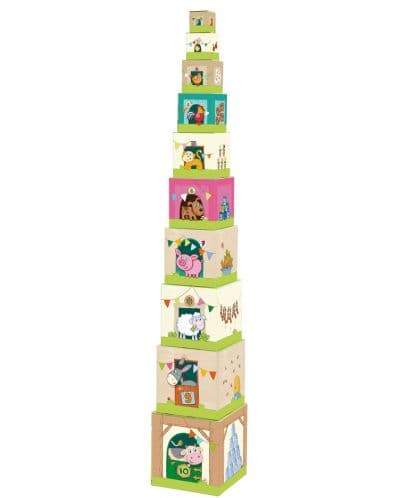 Игра с кубчета Haba - Фермата