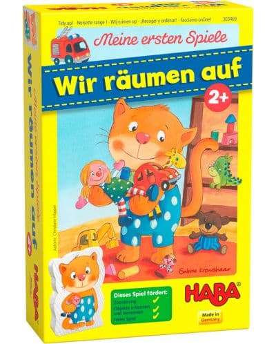 Детска игра Haba - Подреди стаята на котарака Типтоп