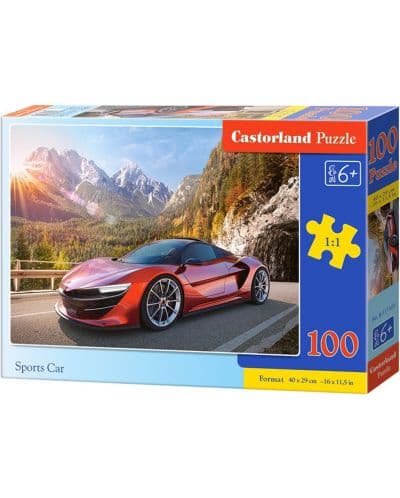Пъзел Castorland от 100 части - Спортна кола