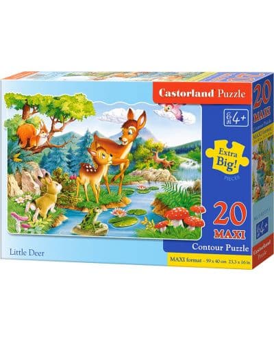 Пъзел Castorland от 20 XXL части - Малката сърничка