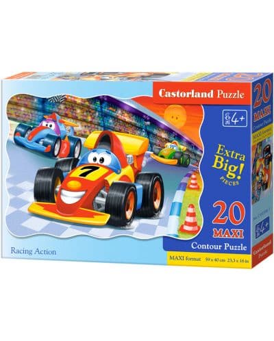 Пъзел Castorland от 20 XXL части - Състезание