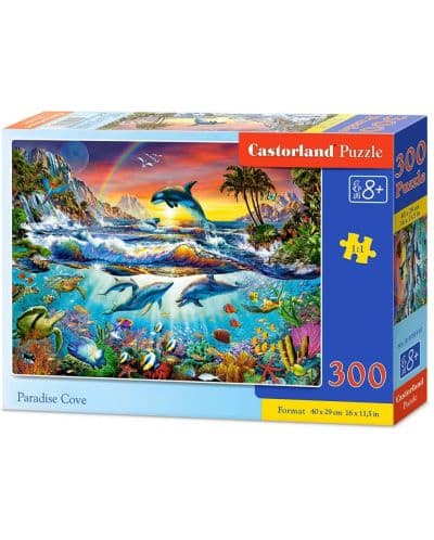 Пъзел Castorland от 300 части - Воден рай
