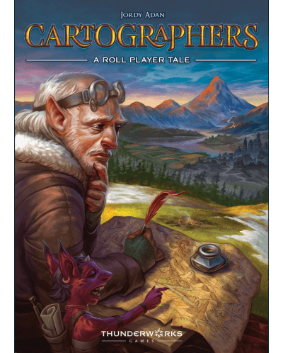 Настолна игра Cartographers: A Roll Player Tale - семейна