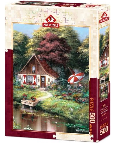 Пъзел Art Puzzle от 500 части - Неделна закуска, Рент Уитхар