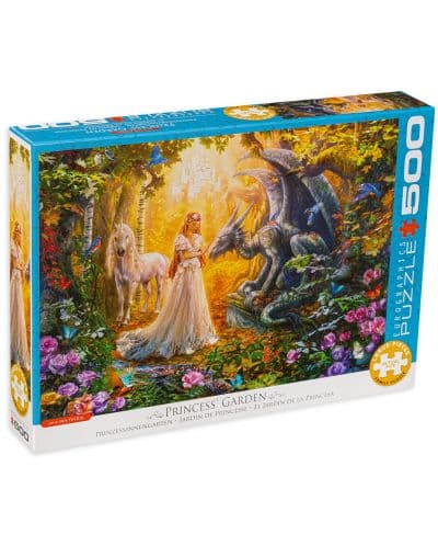 Пъзел Eurographics от 500 XL части - Вълшебната градина, Йан Патрик