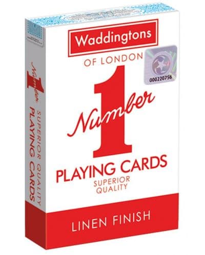 Карти за игра Waddingtons - Classic Playing Cards (червени)