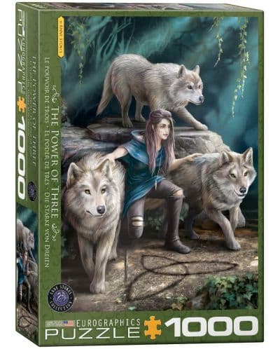 Пъзел Eurographics от 1000 части - Силата на тримата, Ан Стоукс