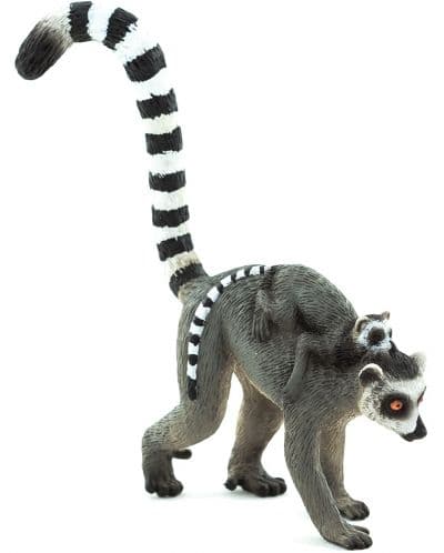 Фигурка Mojo Wildlife - Лемур с бебе лемурче