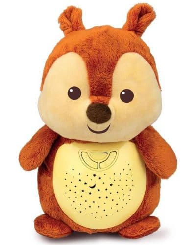 Плюшена играчка с прожектор WinFun - Катеричка