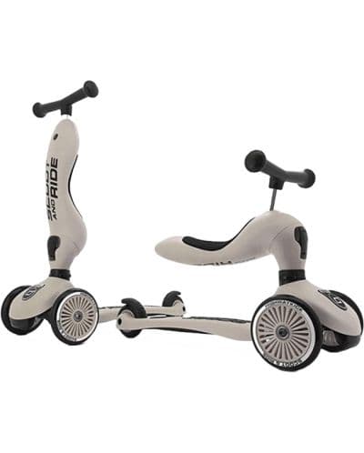 Детска тротинетка 2 в 1 Scoot&amp;Ride - Highwaykick 1, Крем