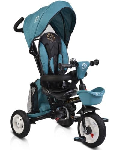 Сгъваема триколка Byox - Flexy Lux, тюркоаз