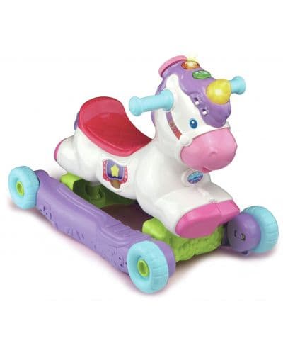 Конче за люлеене и яздене 2 в 1 Vtech - Със светлини и звуци (английски език)