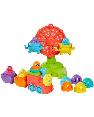 Детска играчка 2 в 1 Tomy Toomies - Приключенският влак