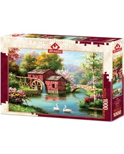 Пъзел Art Puzzle от 1000 части - Старата червена мелница