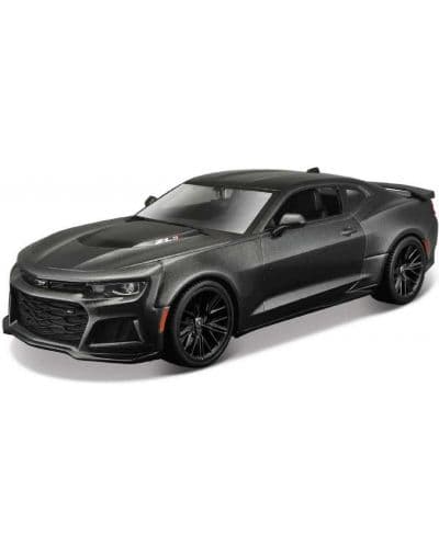 Метална кола за сглобяване Maisto - Chevrolet Camaro ZL1, Мащаб 1:24,Черна